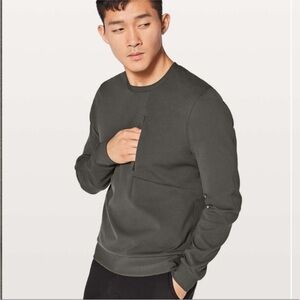 Lululemon Sojourn Long sleeve Stoney Grey Size Medium